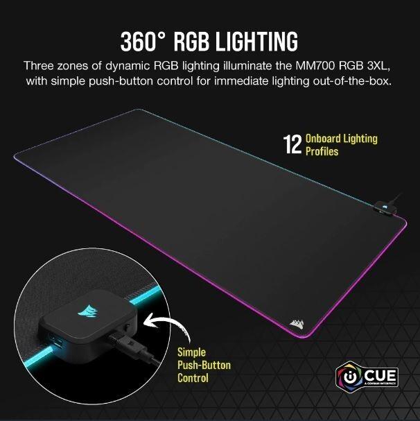 Immagine prodotto Corsair MM700 RGB Extended (XXL)