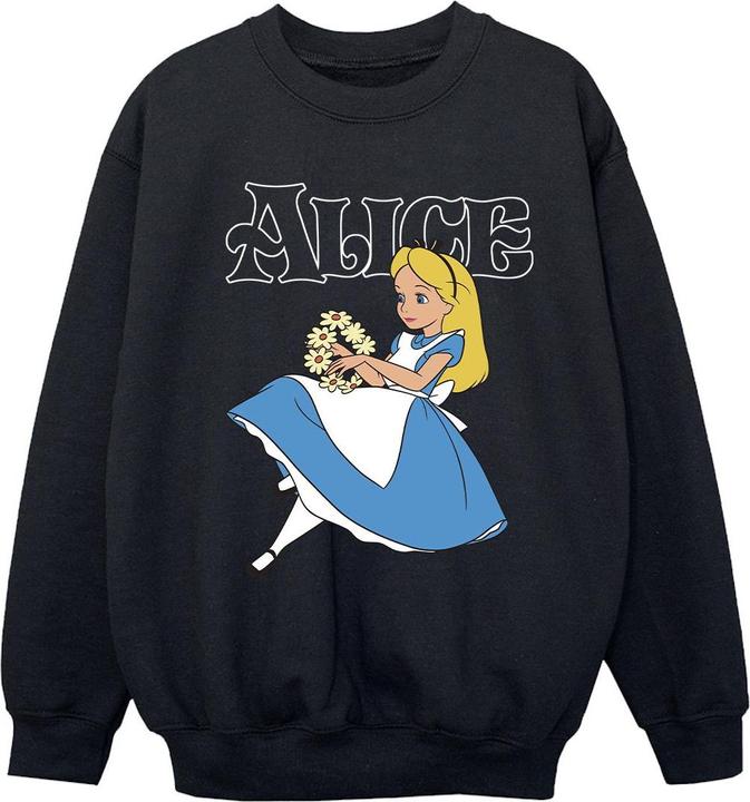 Produktbild Disney Alice In Wonderland Flowers Sweatshirt Mädchen (140, 146)