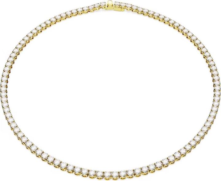 Image du produit Swarovski Matrix Tennis Collier Circulaire Petit Blanc Or (Métal Swarovski, 41 cm)
