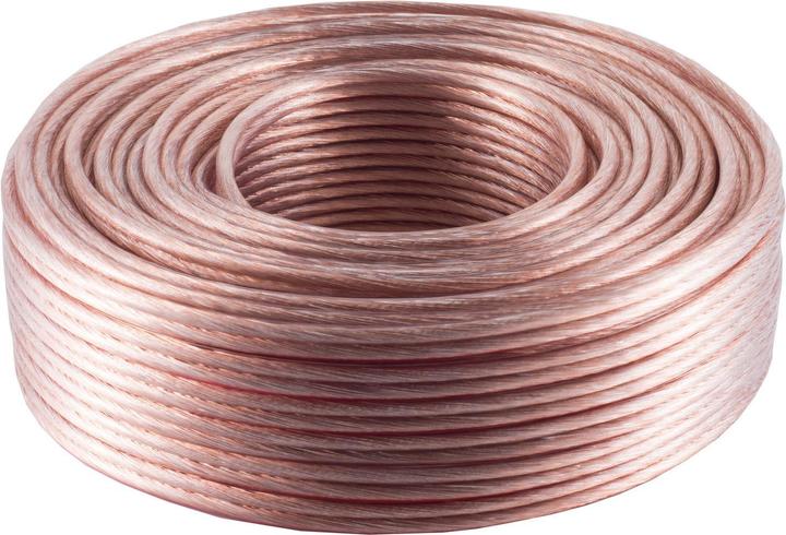 Produktbild Shiverpeaks S/CONN maximum connectivity Lautsprecherkabel 1,5mm² 48x0,20 CCA transparent 100m (100 m, 1.50 mm²)