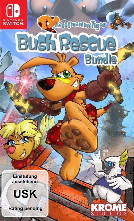 Actual product image TY the Tasmanian Tiger - Bush Rescue Bundle (Switch, Switch Lite, Switch OLED, DE)