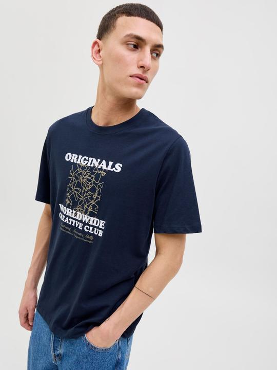 Produktbild Jack & Jones Gedruckt Rundhalsausschnitt T-shirt T-shirt (XXL)