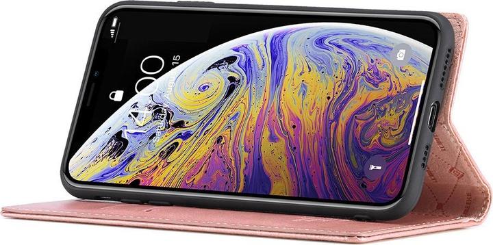 Produktbild Cover-Discount iPhone Xs / X - Stand Flip Case Hülle rosa (Apple iPhone XS)