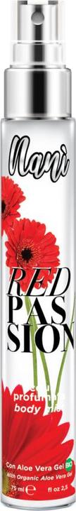 Nani NanÃ­ - TÄ›lo spray Red Passion ( Body Mist) 75 ml (Body Mist, 75 ml)