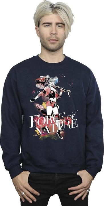 Actual product image Mens Harley Quinn Forces Of Nature Sweatshirt (M)