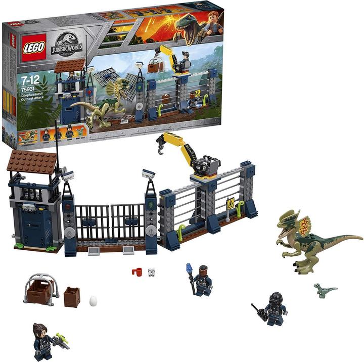 Image du produit LEGO Attaque du dilophosaure (75931, LEGO Jurassic World)