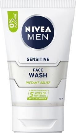 Produktbild NIVEA Cleansing gel Men Sensitiv e (Wash Gel) 100 ml (Gel, 100 ml)