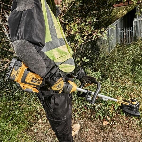 Productafbeelding DeWalt Trimmer 18v Zonder Accu En Opladen Opvouwbaar Dcm561pbs (Onkruidverdelgers)