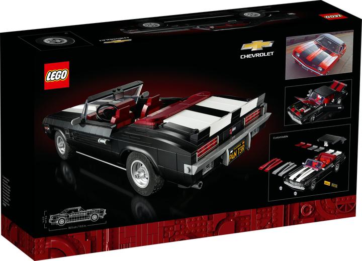Actual product image LEGO Chevrolet Camaro Z28 (10304, LEGO Rare Sets)