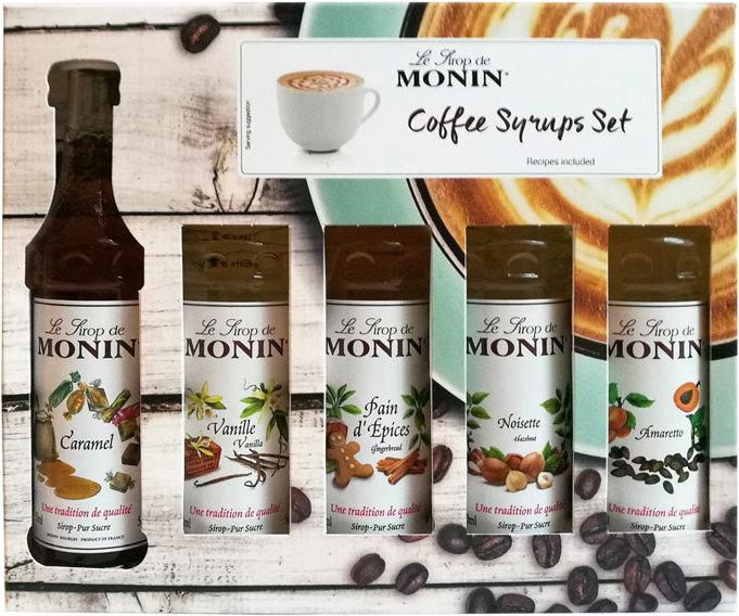 Produktbild Monin Kaffee Sirup Set (1 x 25 cl)