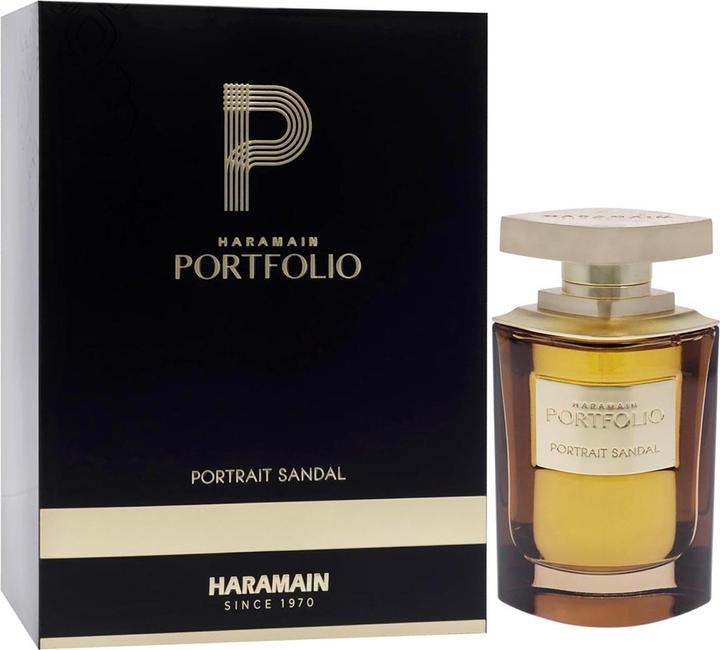Actual product image Al Haramain Portfolio Portrait Sandal by Eau de Parfum Spray (Unisex) 75 ml (Eau de parfum, 75 ml)
