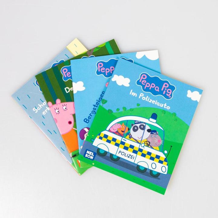 Actual product image Mini books: 4 Peppa Pig 25-28 (German, Steffi Korda, 2023)