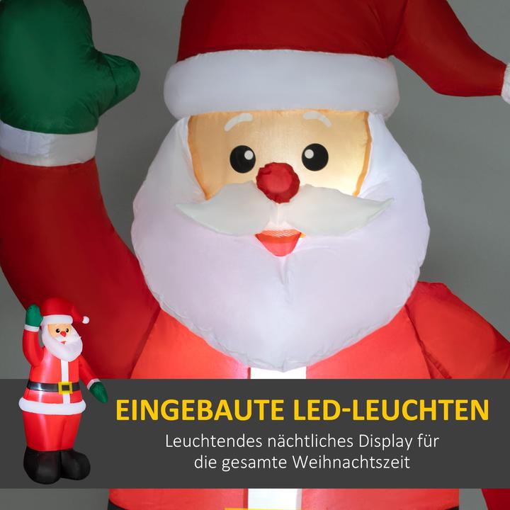 Actual product image Jamb Aufblasbarer Weihnachtsmann
