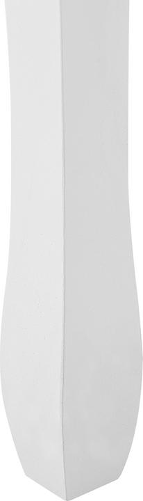 Actual product image Beliani Dressing Table with Oval Mirror Stool 1 Drawer White SOLEIL (39 x 30 x 47 cm)