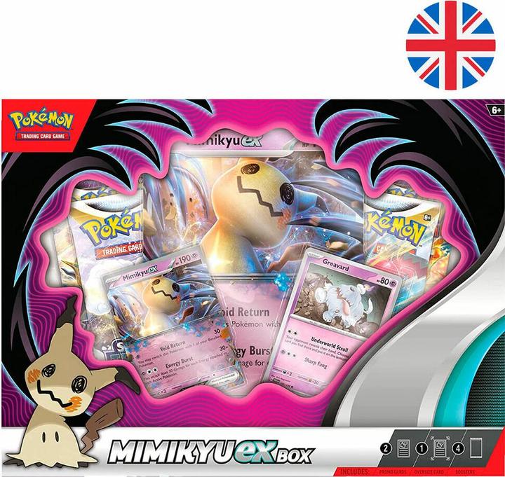 Immagine prodotto Pokémon Pokemon TCG Mimikyu EX Box (Inglese, Pacchetto Booster)
