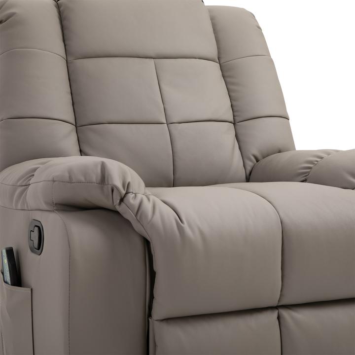 Actual product image Homcom Electric massage chair with reclining function
