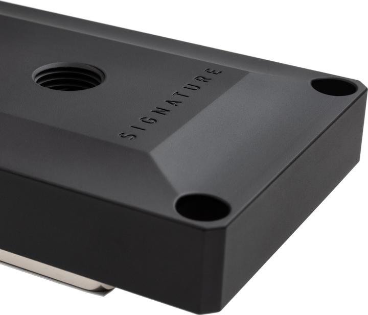 Actual product image Optimus Signature V3 CPU water cooler, AM5, direct die - nickel-plated copper coldplate, black