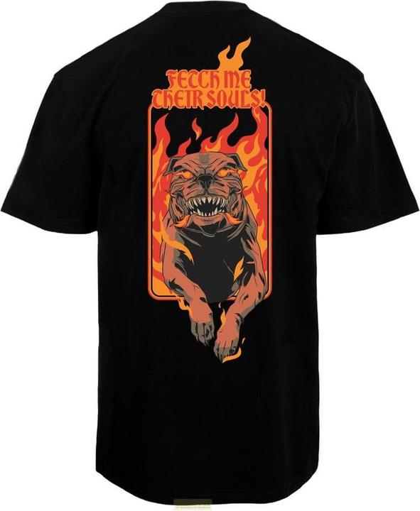 Actual product image Dpi Merchandising Call of Duty: Black Ops 6 Oversize T-Shirt ""Hellhound"" Black (L)