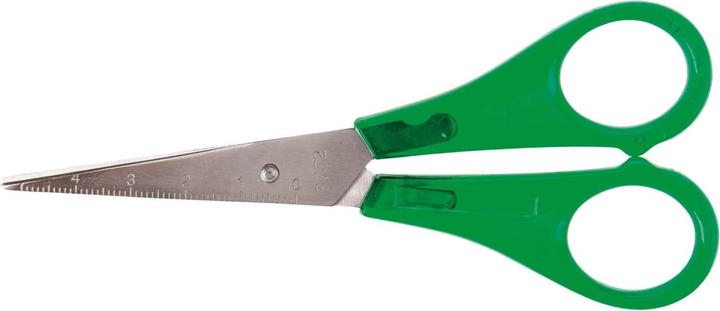 Produktbild Magni Bastelschere spitz, 13cm farbig sort. auf SB-Karte (13 cm)