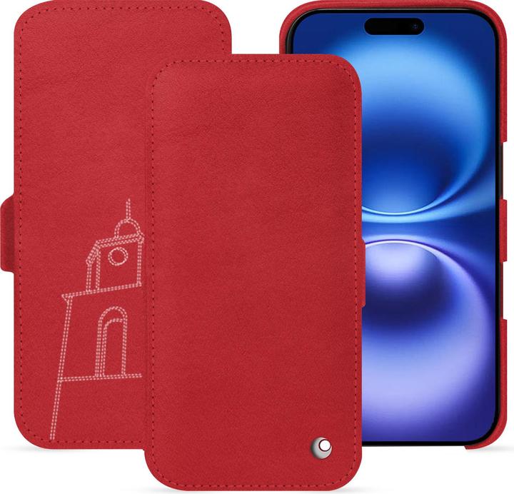 Noreve Horizontal leather flap shell (Apple iPhone 16)