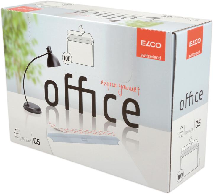 Immagine prodotto Elco Ufficio Buste, senza finestra (C5, 100 x)