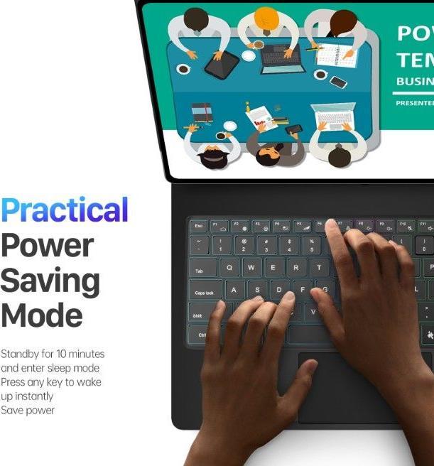 Image du produit Dux Ducis MK Series Keyboard Case (US, Samsung Galaxy Tab S10 Ultra)