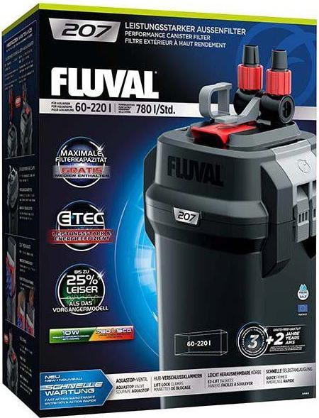 Immagine prodotto Fluval 207 Nuovo modello! (220 l, Filtri esterni, Acqua dolce, Acqua salata)