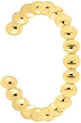 Actual product image Candy Ear Cuff Pop, 925 sterling silver, gold-plated (925 Sterling silver, 18k gold-plated)