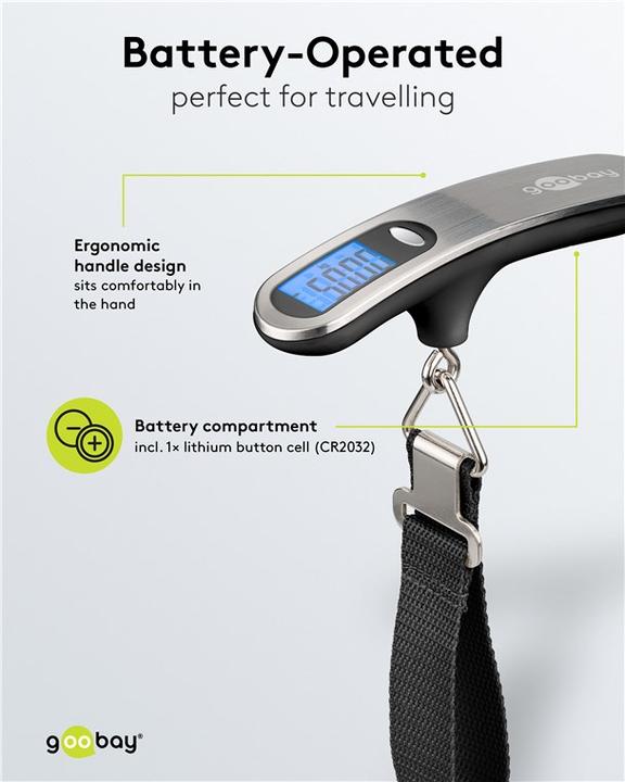 Actual product image Goobay Digital luggage scale (Luggage scale)