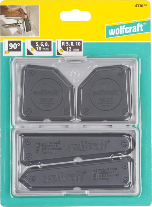 Image du produit wolfcraft Kit de lisseurs de joints 4 pcs (21 cm)