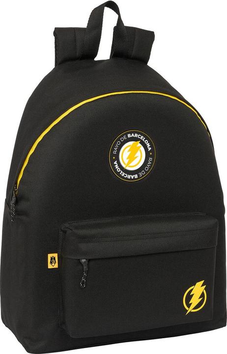 Kings League Schulrucksack Rayo de barcelona Schwarz 33 x 42 x 15 cm