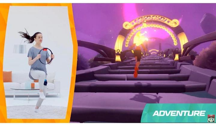 Actual product image Nintendo Ring Fit Adventure (Switch, Multilingual)