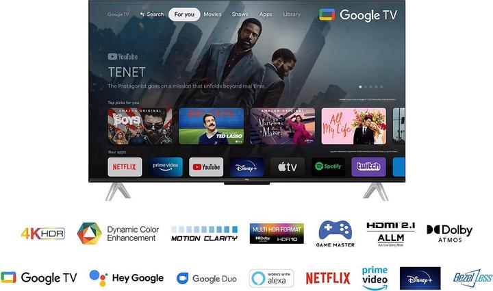 Immagine prodotto TCL 43P638 (43", LED, 4K, 2022)