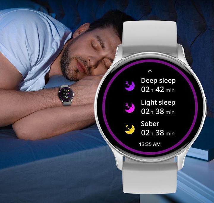Actual product image xO smartwatch J5 Amoled black