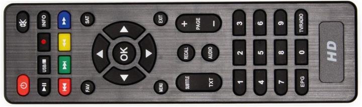 Actual product image Opticum HD X 300 plus black HDTV receiver (DVB-S)