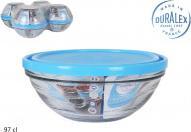 Duralex lunch box bol rond freshbox 17x7cm couvercle bleu