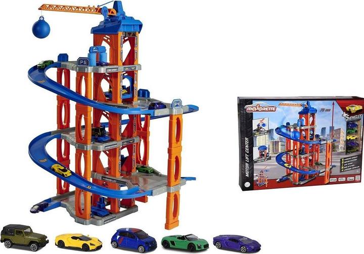 Immagine prodotto Majorette Garage con ascensore e 5 posti auto