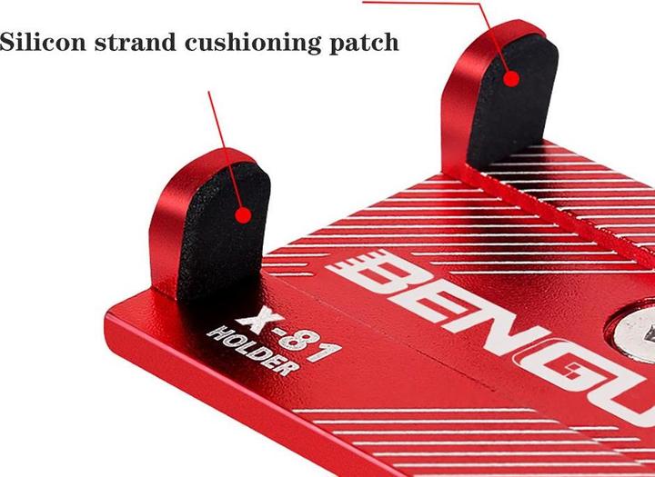 Image du produit PhoneLook X-81 BENGUO Support de smartphone titanium pour vélo & moto