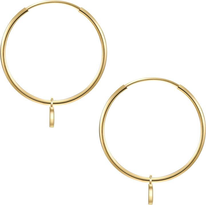 Image du produit Glanzstücke München Femme cercle argent sterling or jaune - 31446 (Argent Sterling)