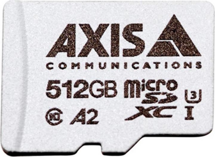 Axis Memory card Surveillance 512 GB microSDXC 1 piece (512 GB, microSDXC, SD, U3, UHS-I)