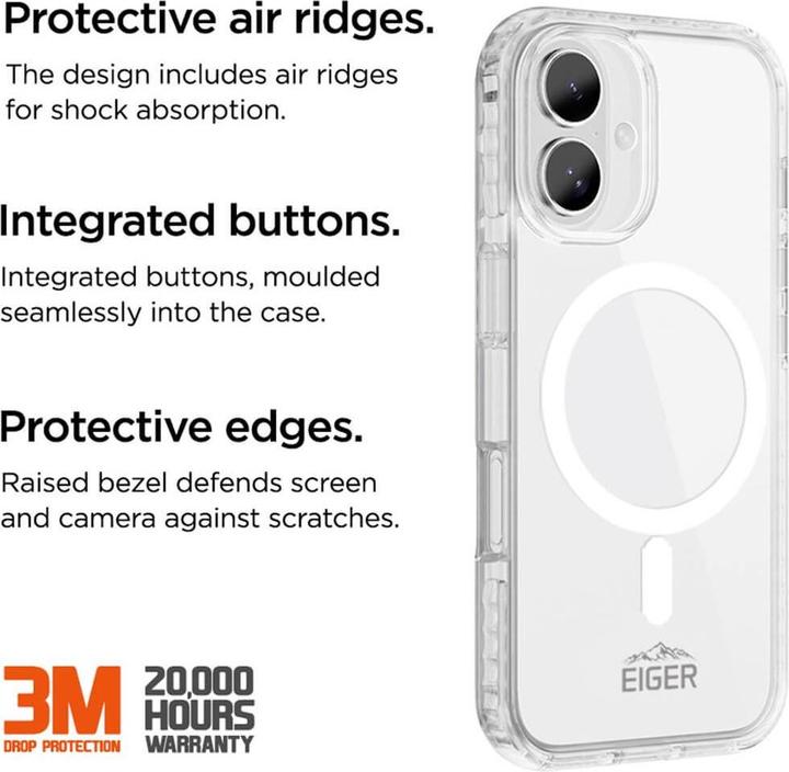 Actual product image Eiger Ice Grip MagSafe (Apple iPhone 16)
