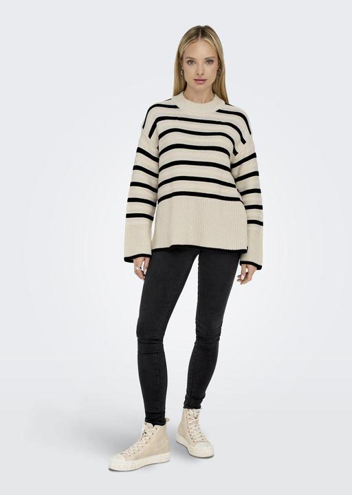 Actual product image Only Striped knit jumper (L)