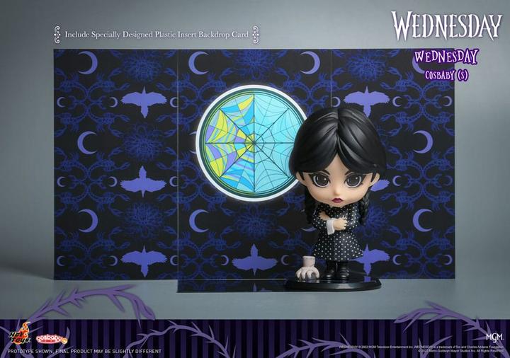 Produktbild Hot Toys Wednesday Cosbaby (S) Minifigur Wednesday Addams 11 cm