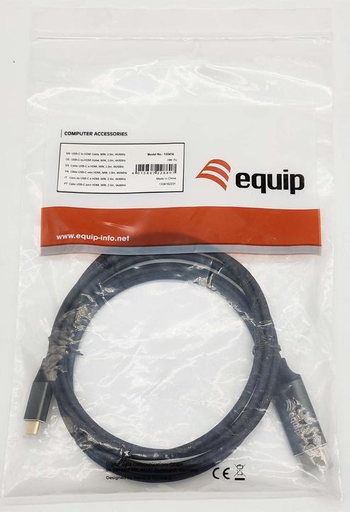 Actual product image equip Adapter USB-C -> HDMI (2 m, HDMI, USB Type C)