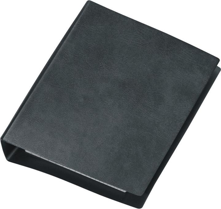 Veloflex Ring binder Special, 4-round ring mechanism, 13 mm, A6, black, only for inserts (A6, 20 mm, 1 Piece)