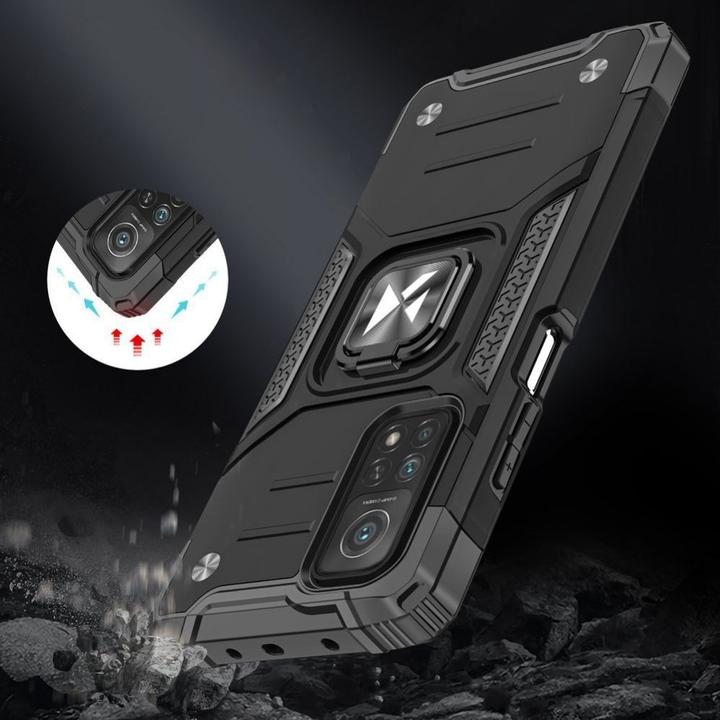 Image du produit Wozinsky Ring Armor Case Kickstand Tough Rugged Cover for Samsung Galaxy A72 4G red (Samsung Galaxy A72)