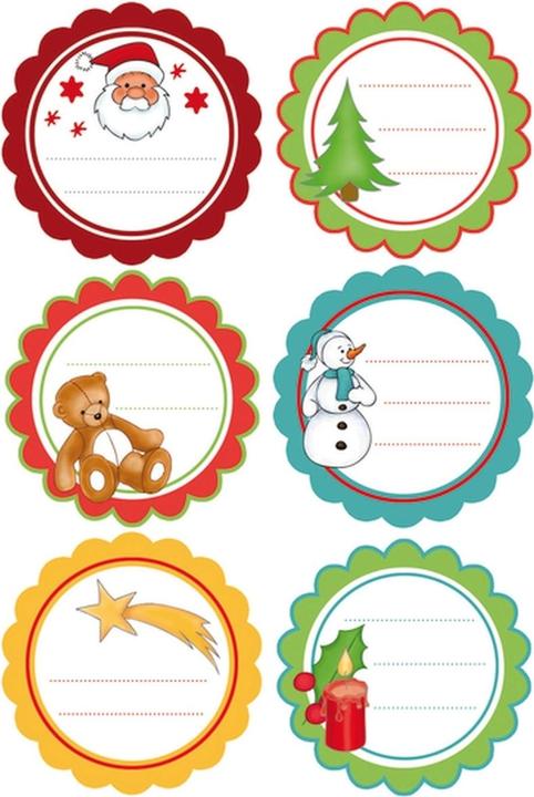 Actual product image Herma Birthday stickers