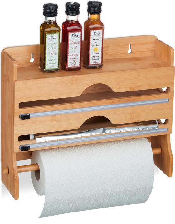 Image du produit Relaxdays Porte-rouleau mural