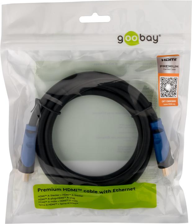 Actual product image Goobay HDMI (Typ A) — HDMI (Typ A) (3 m, HDMI)