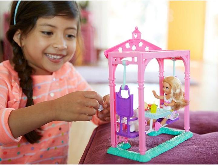 Actual product image Barbie Club Chelsea Doll and Pet Picnic